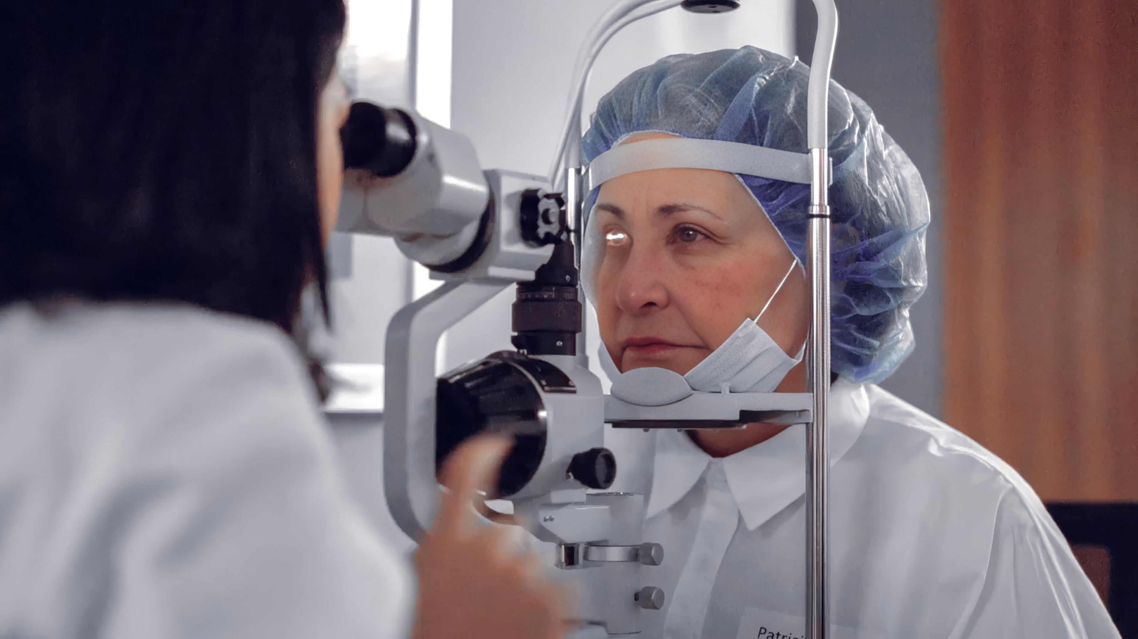 Doctor consulting with patient