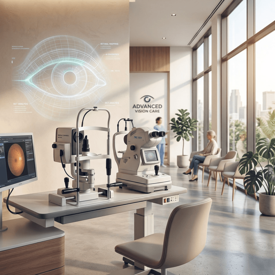 A vision center office